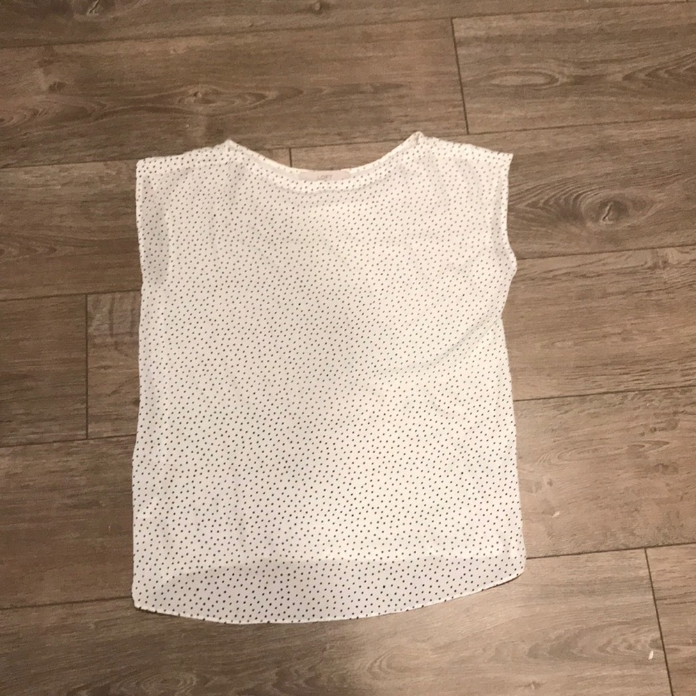LOFT Black and White Top